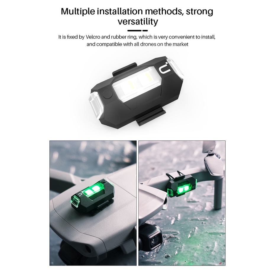 Universal LED Anti-collision Warning Light Mini Signal Light Drone with ...