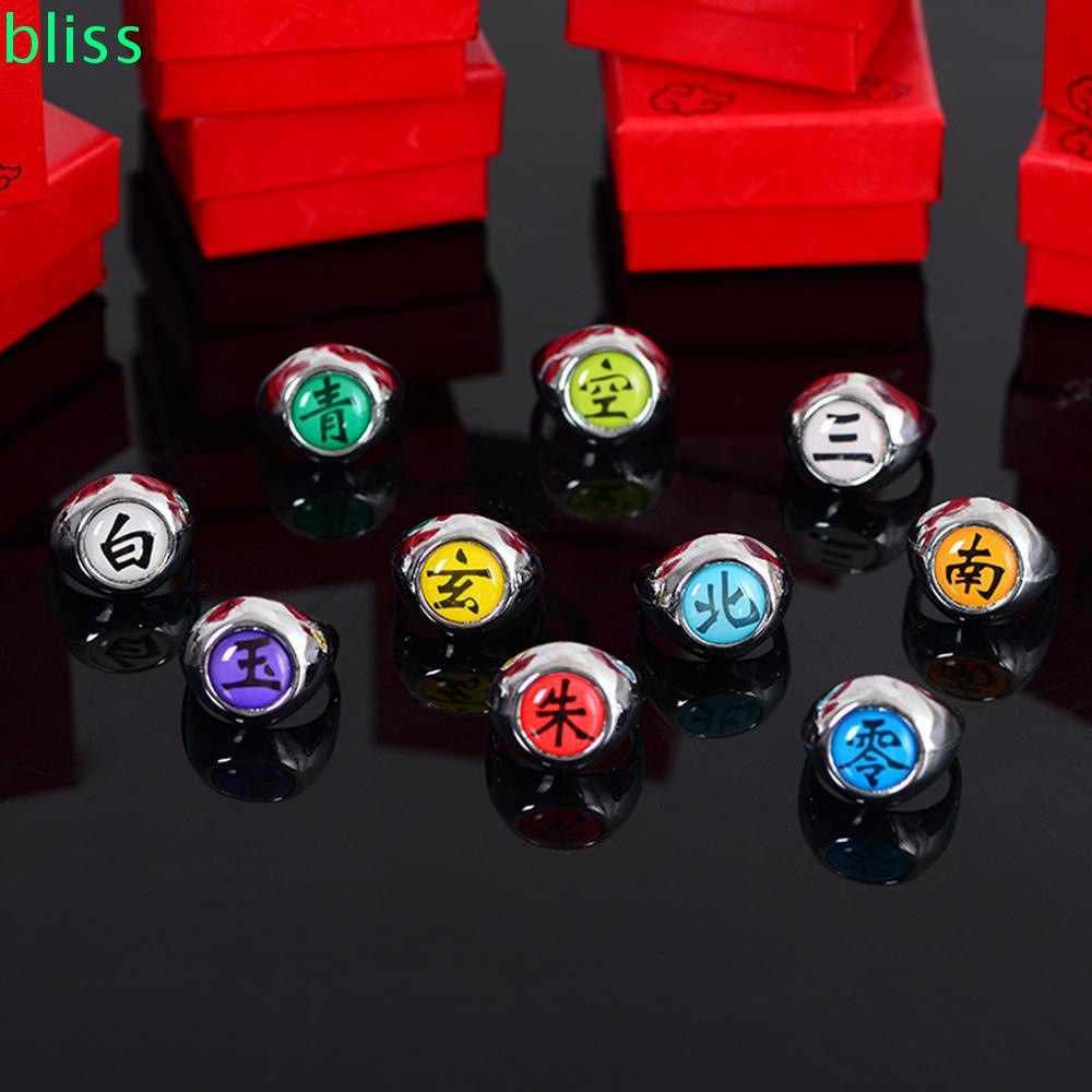 BLISS Fashion Cosplay Rings Japan DIY Jewelry Anime Ring Women Anime ...