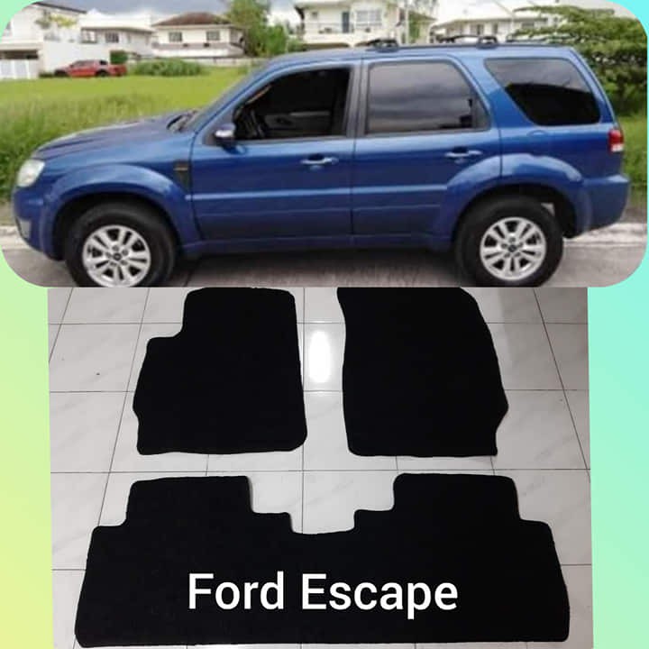 Ford Escape 20012020 nomad rubber car mat w/ piping Escape Custom