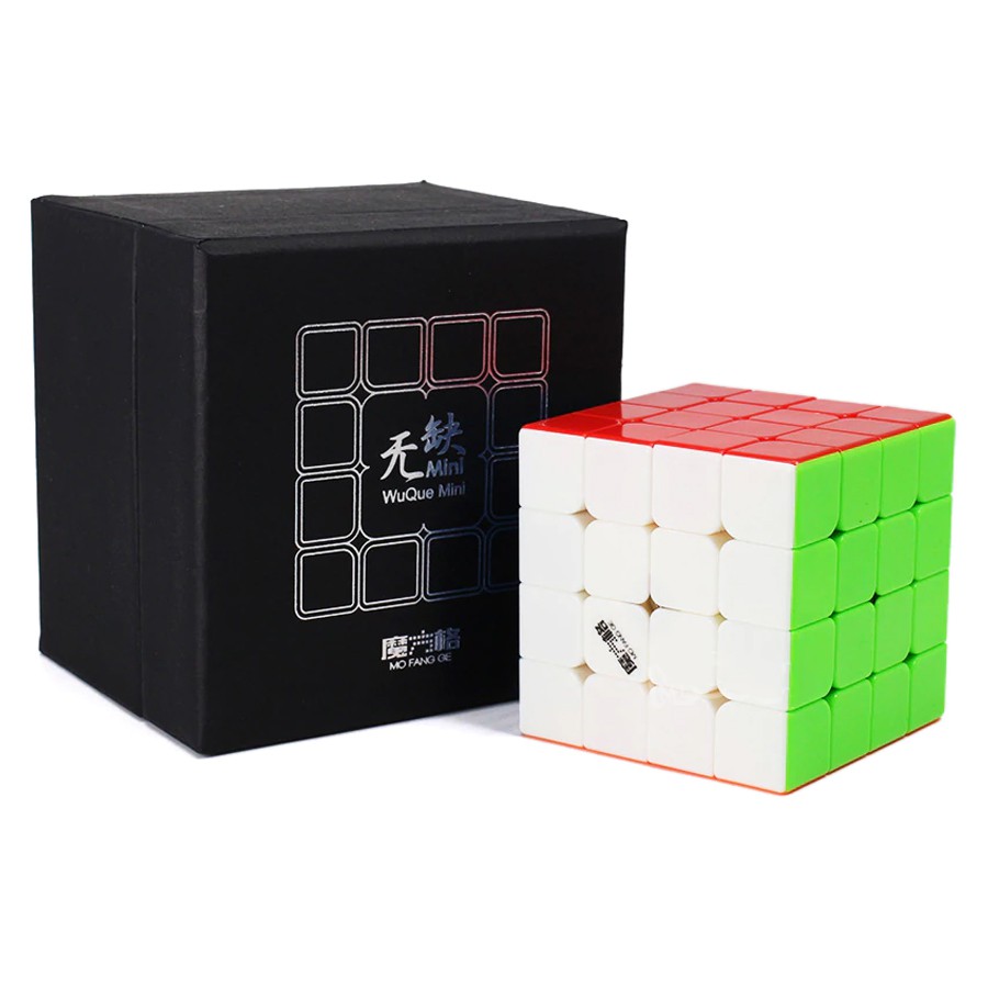 Qiyi Mini Wuque 4x4 Regular Version Speed Magic Cube Black Shopee