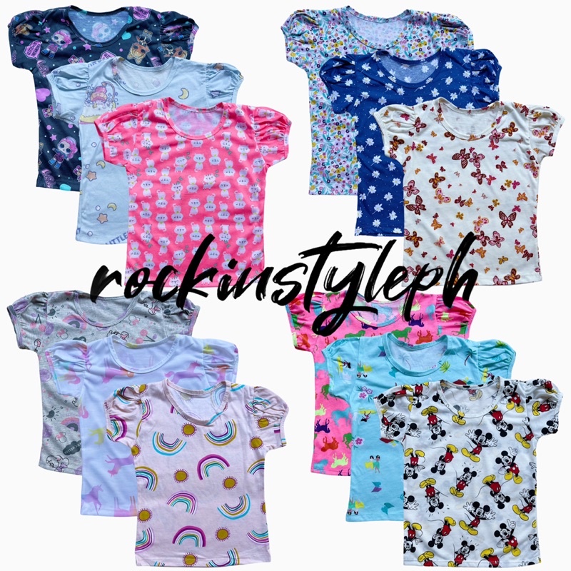 Lily Bday Girl Puff Sleeve Top main image 1