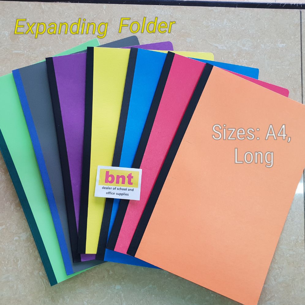 Expandable File folder Long IMPORTED US Colored | Shopee Philippines