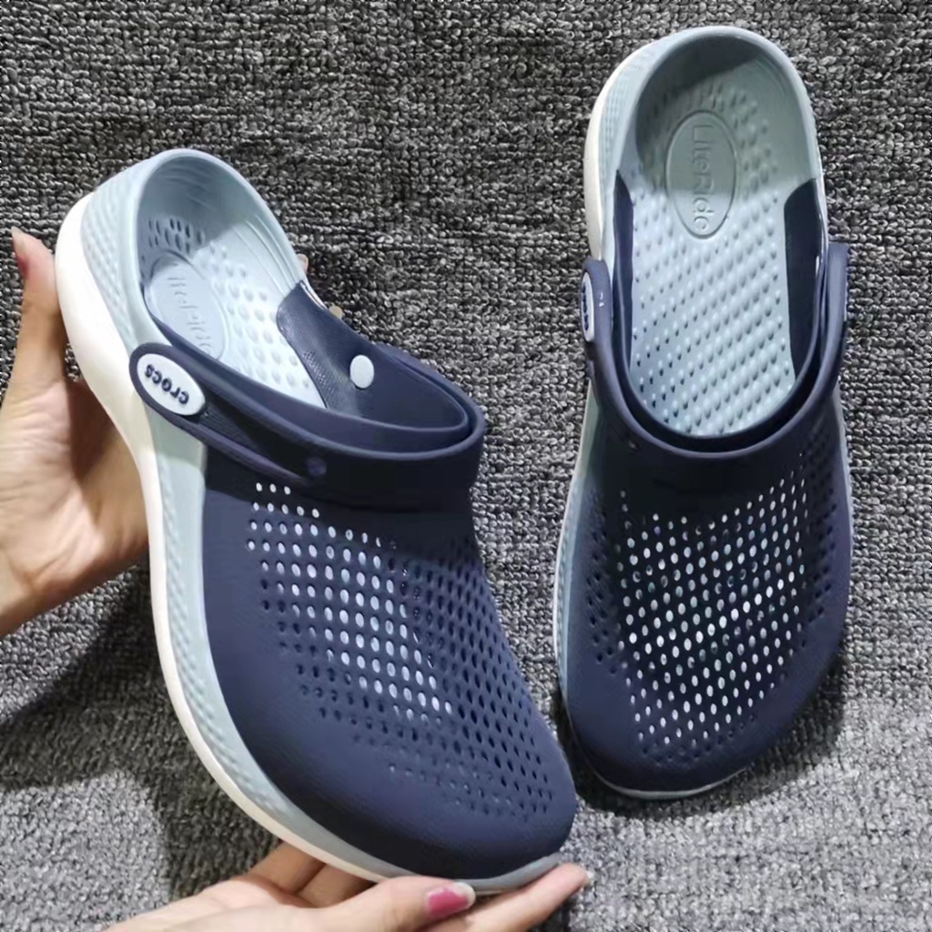 crocs literide new sandals slippers, men's and women's sizes | Shopee ...