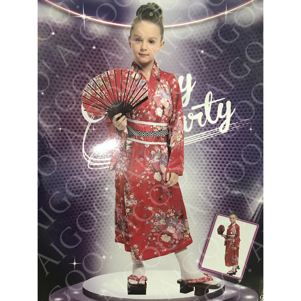 United Nations Japan Girl Costume for Kids Japanese Kimono Traditional ...