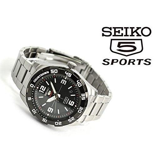 Seiko 5 Sports SRPB81K1 Automatic Stainless Steel Strap Watch For Men