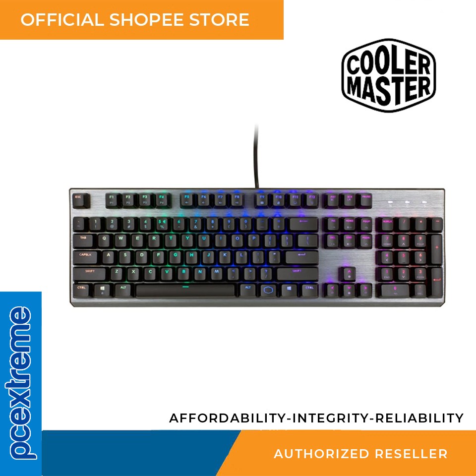 COOLER MASTER CK350 RGB GAMING MECHANICAL KEYBOARD | Shopee Philippines
