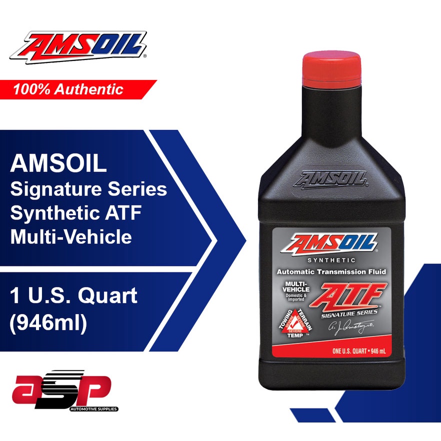 AMSOIL Signature Series MultiVehicle Synthetic Automatic Transmission