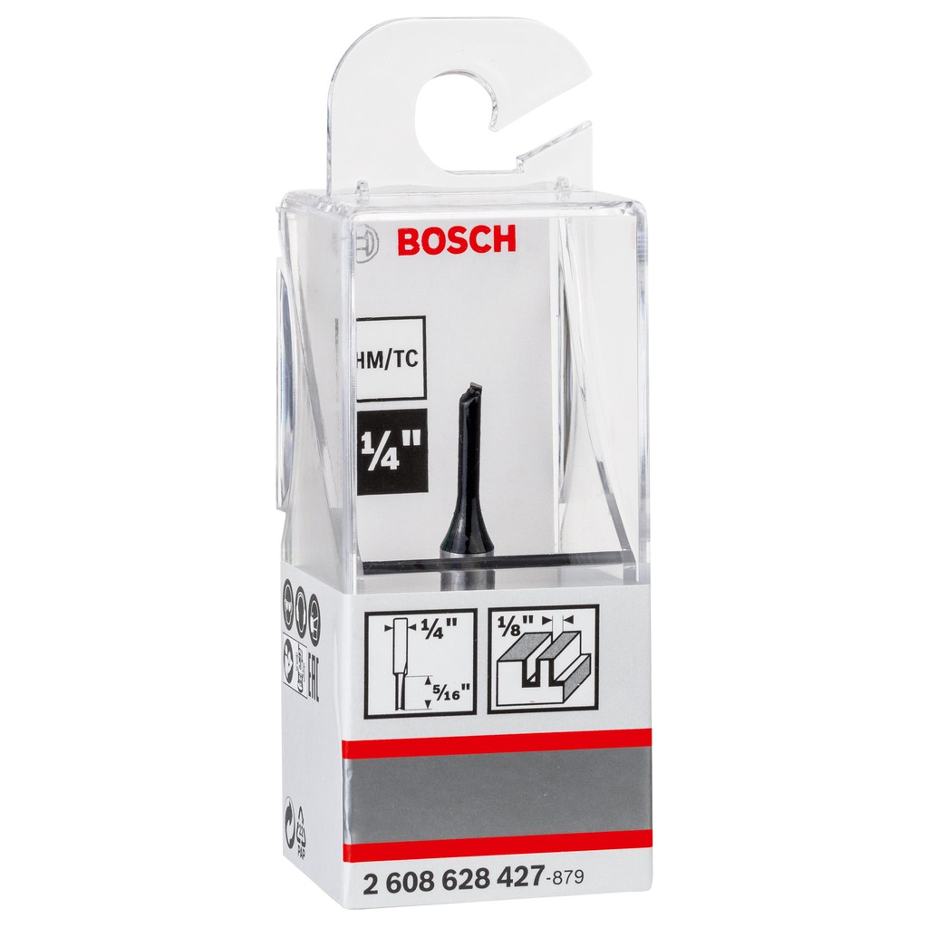 Product image Bosch 2608628427 Straight Router Bit 1/4" x 1/8"