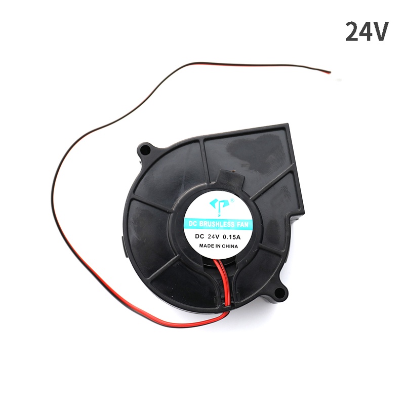 5V 12V 24V USB 75mm x 30mm Turbine Centrifugal Blower Cooling Fan ...