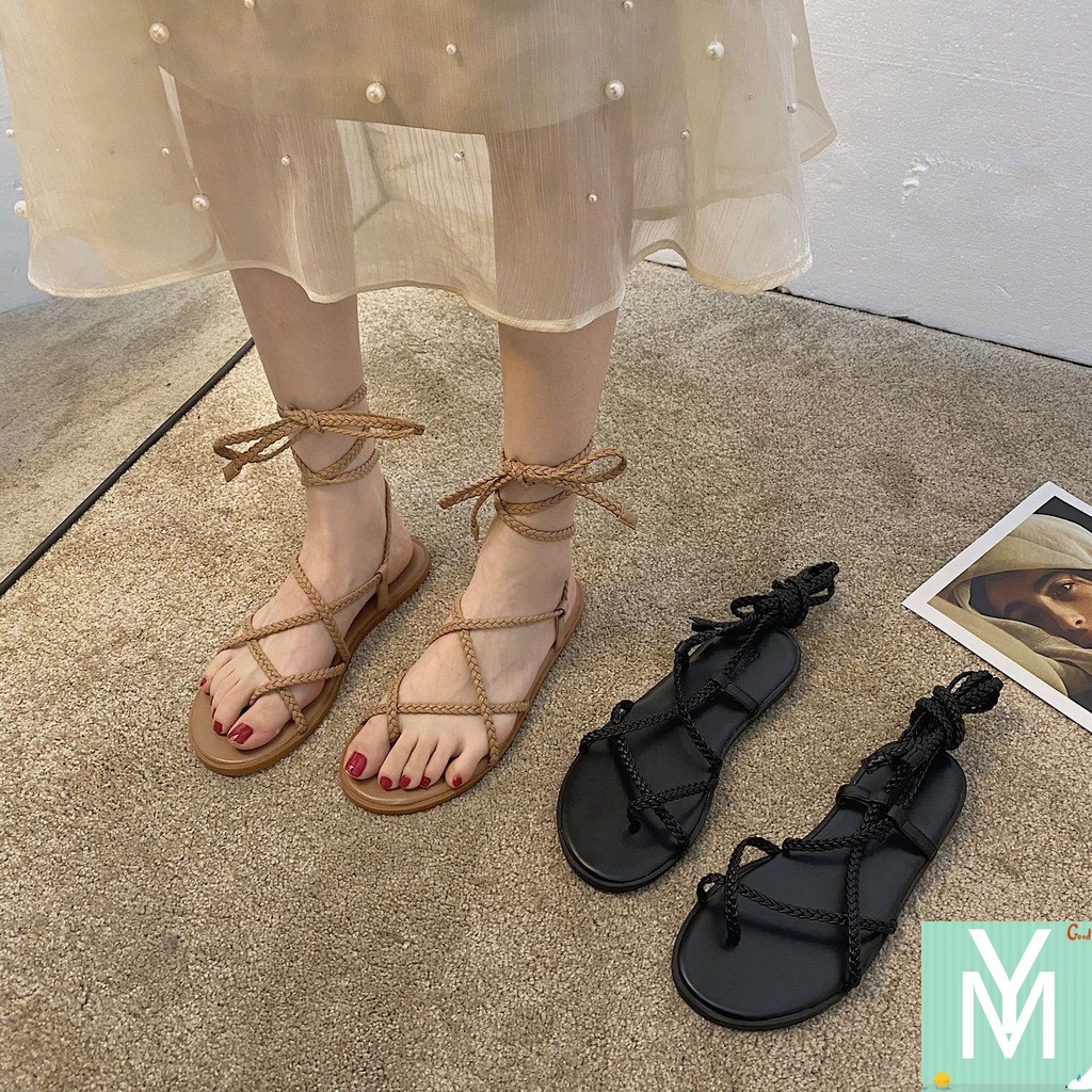 Sandals Slippers Women Fashion Ready Stock Sanya Seaside Women's Shoes