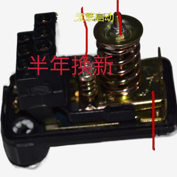 380v220v threephase singlephase water pump pressure switch water pump