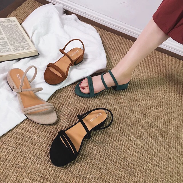 Flat sandals sale shopee