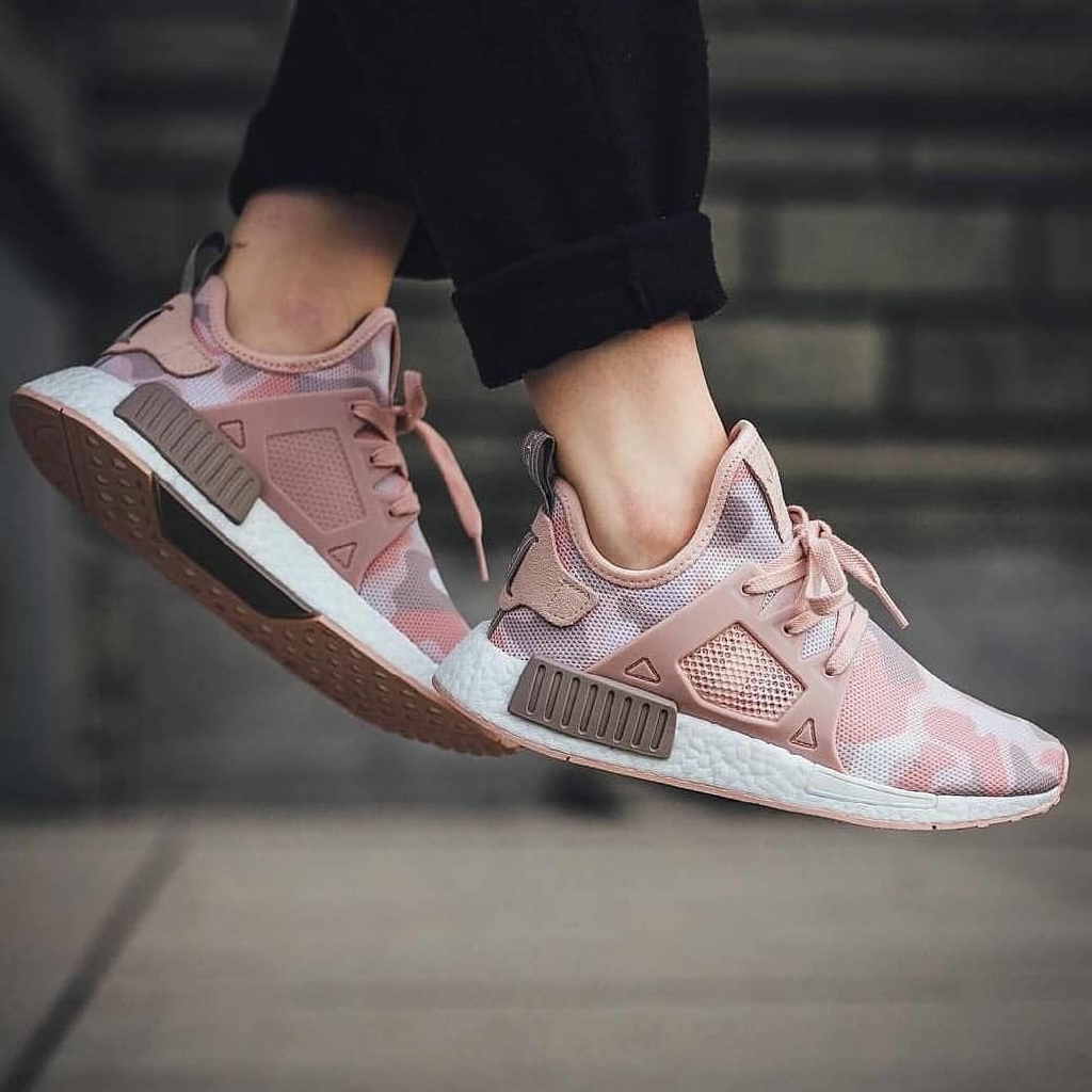 Pink camo clearance nmd