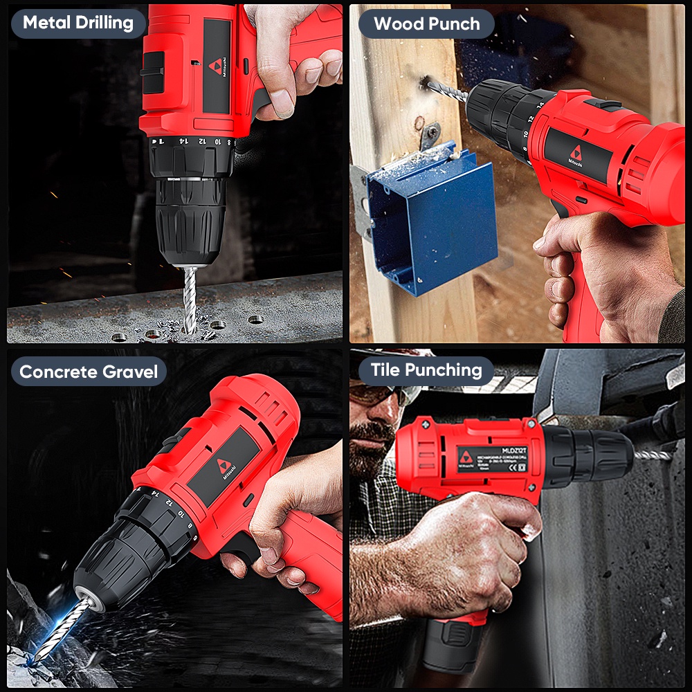 Mitsushi cordless online drill