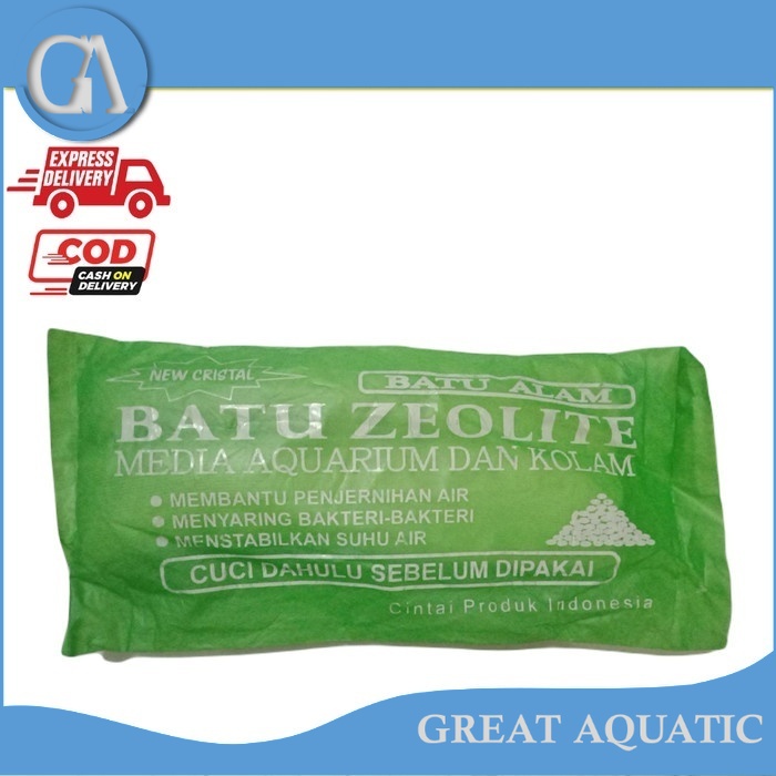 Crystal Zeolite Stone Pack Aquarium Aquascape SASET Filter Shopee