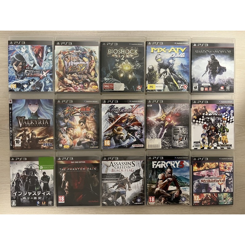 [ps3] [2nd Hand] Multiple ps3 Game Discs 400 Per Disc | Shopee Philippines