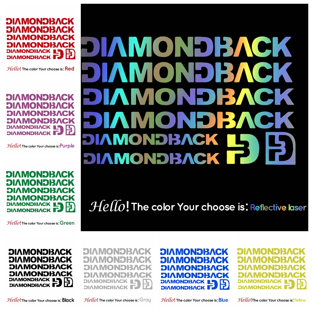 diamondback bike stickers