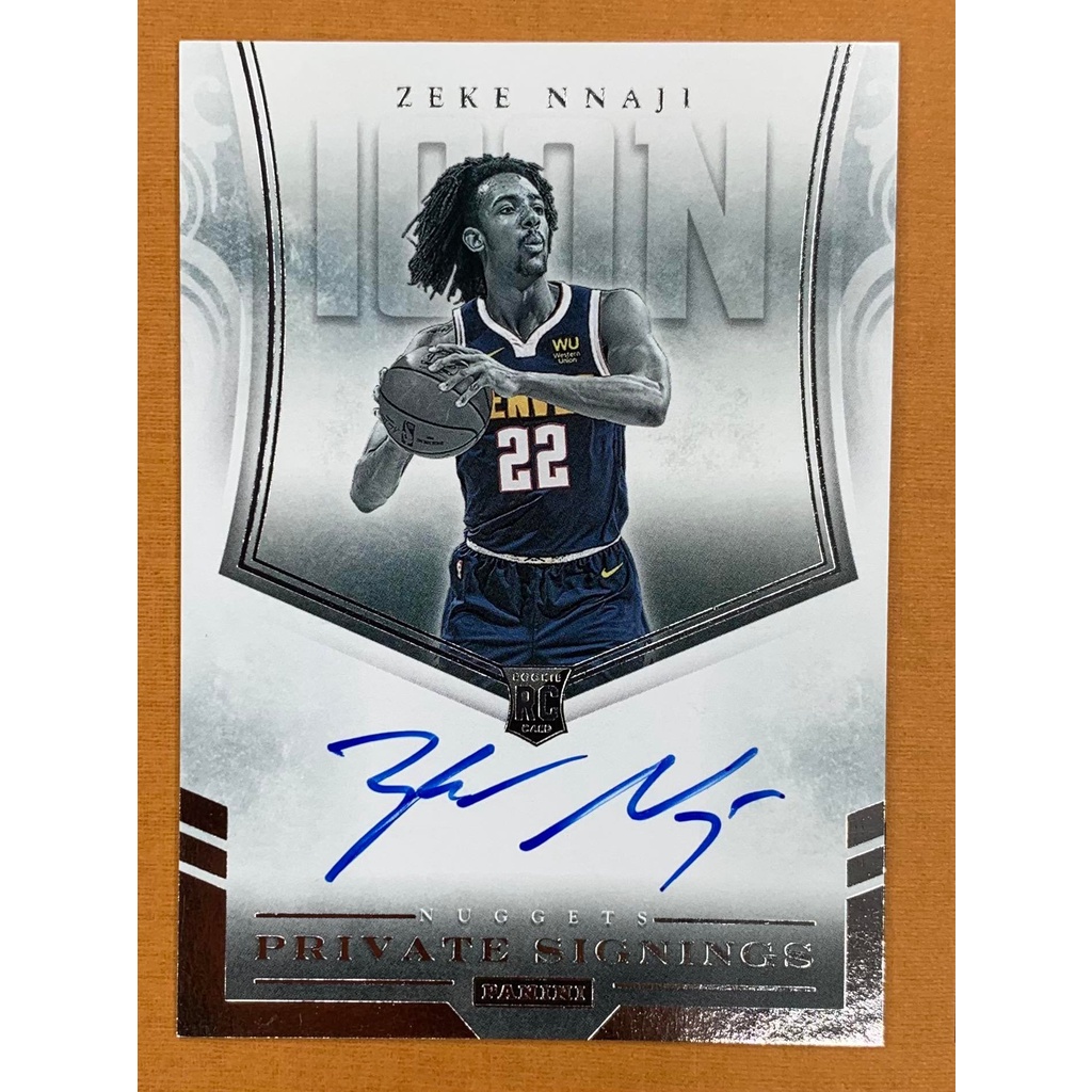 2020-2021 Zeke Nnaji Private Signings Auto #PSi-ZNN | NBA CARDS ...