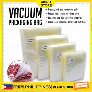 100PCS/LOT vacuum sealer Plastic Storage bag for vacuum sealing machine for  pack food saver Packaging