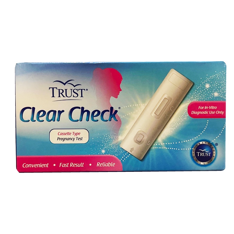 Janeena Trust Clear Check Pregnancy Test Kit (Cassette) Shopee