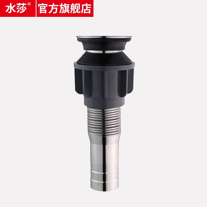 SHUISHA SUS 304 Stainless Steel Flip Vessel Sink Drain Basket Basin ...