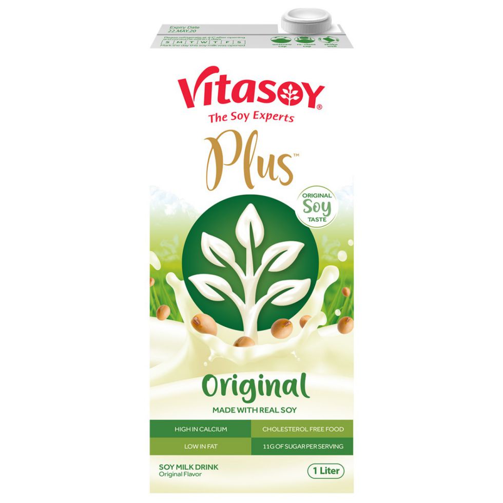 Vitasoy Soy Milk Plus Original 1 Liter Shopee Philippines