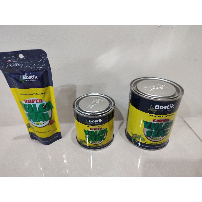 Bostik Super Vulcaseal All Around Sealant (Pouch, 1/4 liter, 1/2, liter