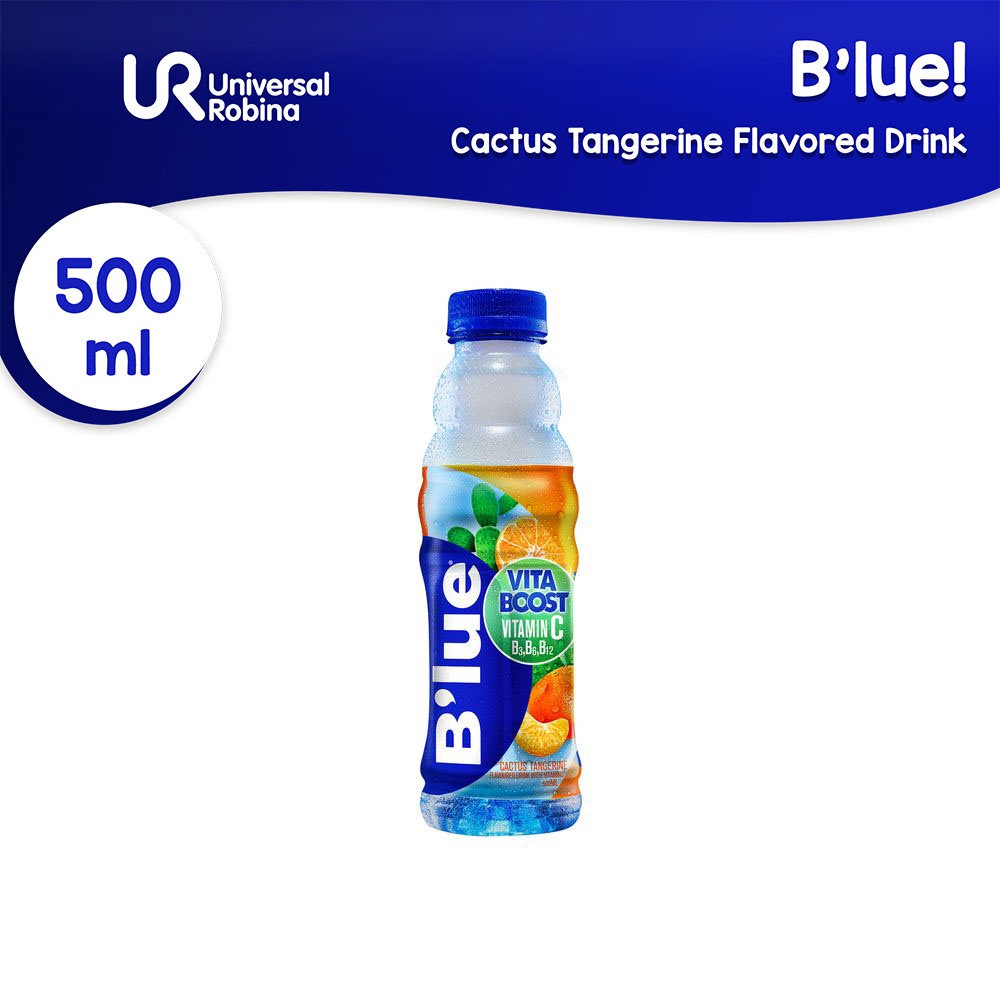 B&amp;#39;lue Cactus Tangerine Flavoured Vitamin Drink (500ml) | Shopee Philippines