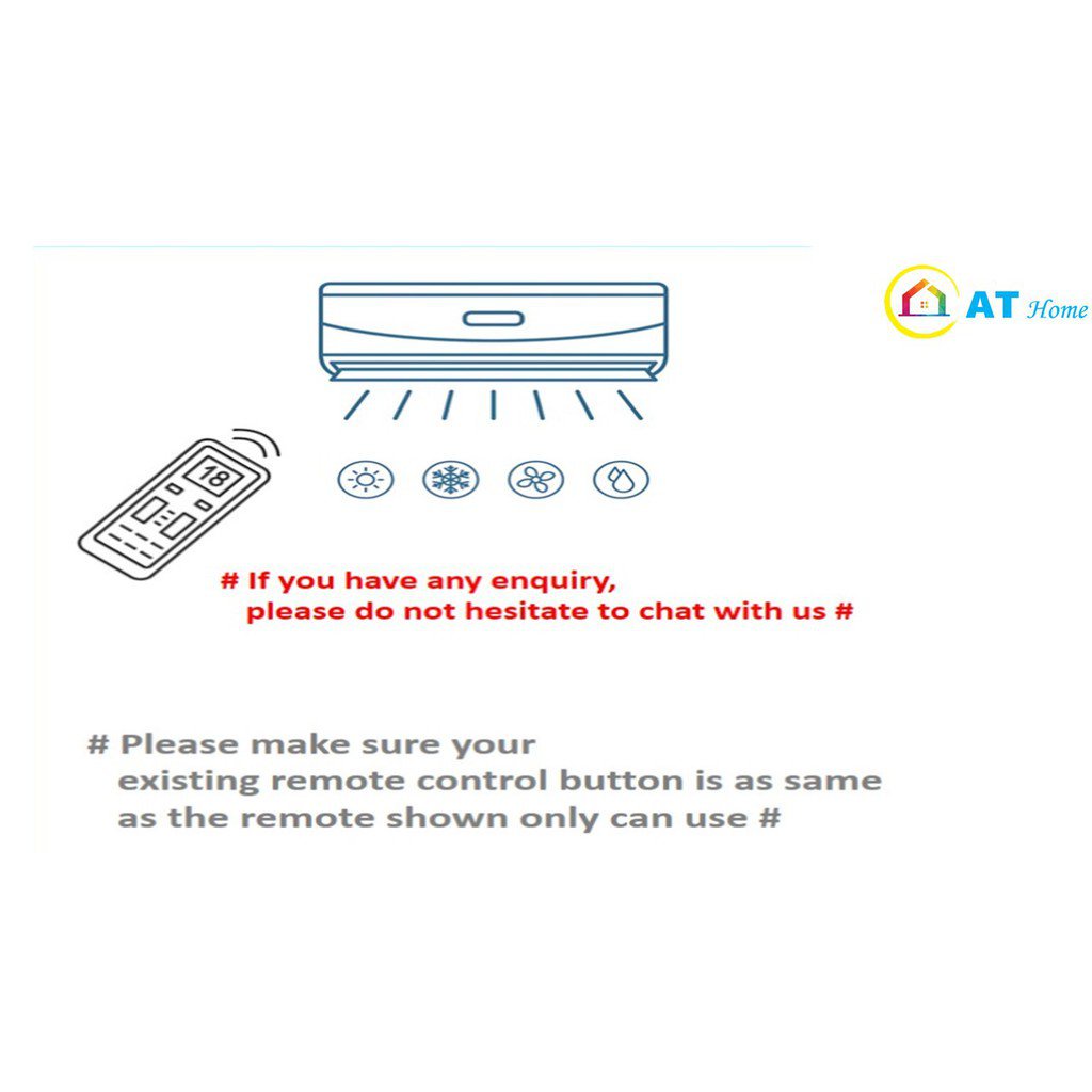 Sharp air cond remote control replacement ion aircon with free battery ...
