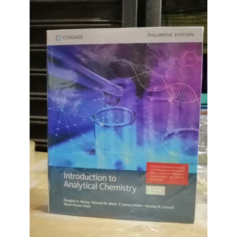 Introduction To Analytical Chemistry Skoog Latest Edition Shopee Philippines