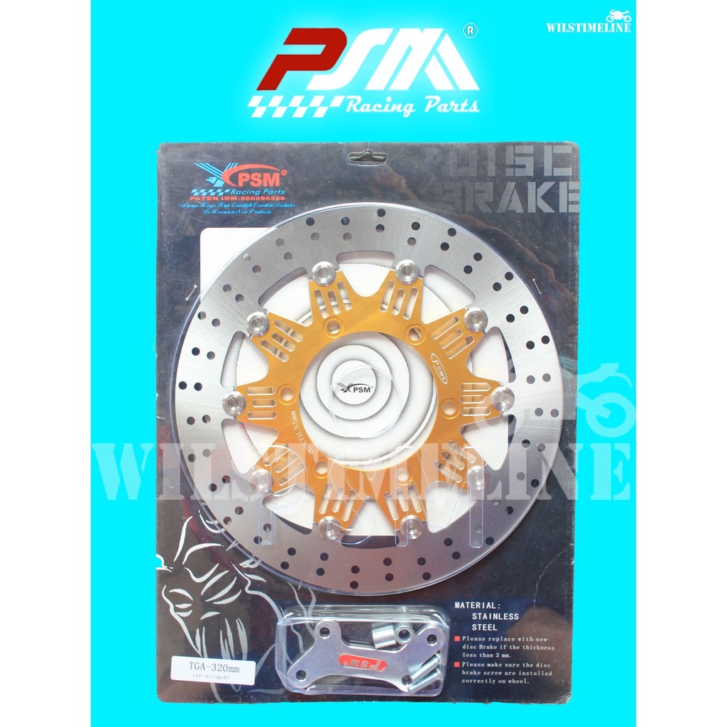 Psm Titanium Disc Disc Honda Tiger OLD/Honda CB150R OLD 320mm | Shopee ...