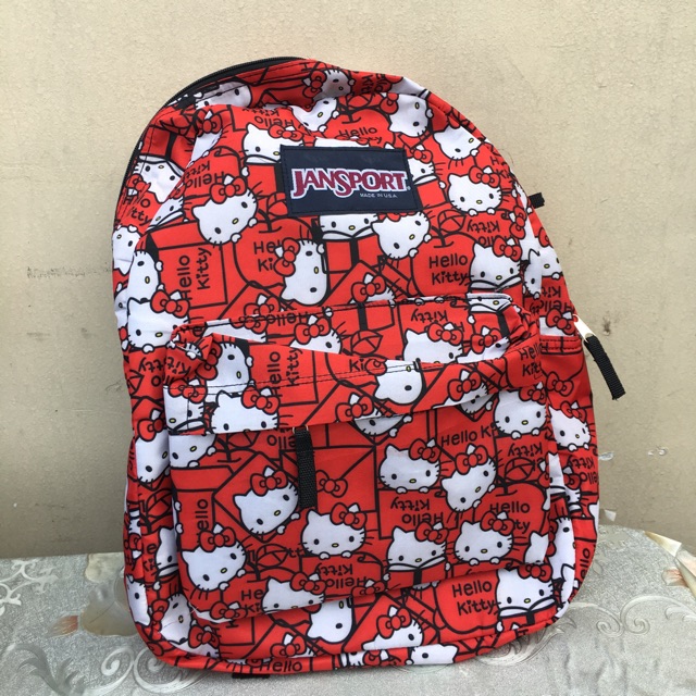 Jansport backpack shop hello kitty