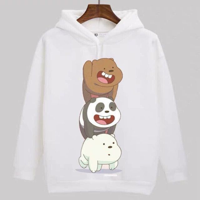 Hoodie jacket outlet we bare bears