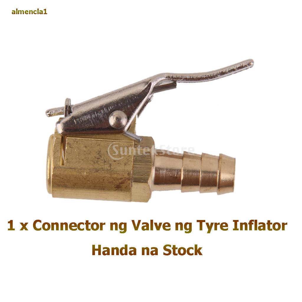 AC01 Brass 6mm Air Hose Tire Chuck Inflator Compressor Tank Connector Shopee Philippines
