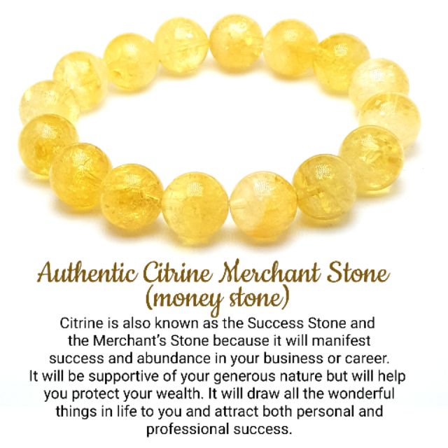 Authentic 2024 citrine bracelet