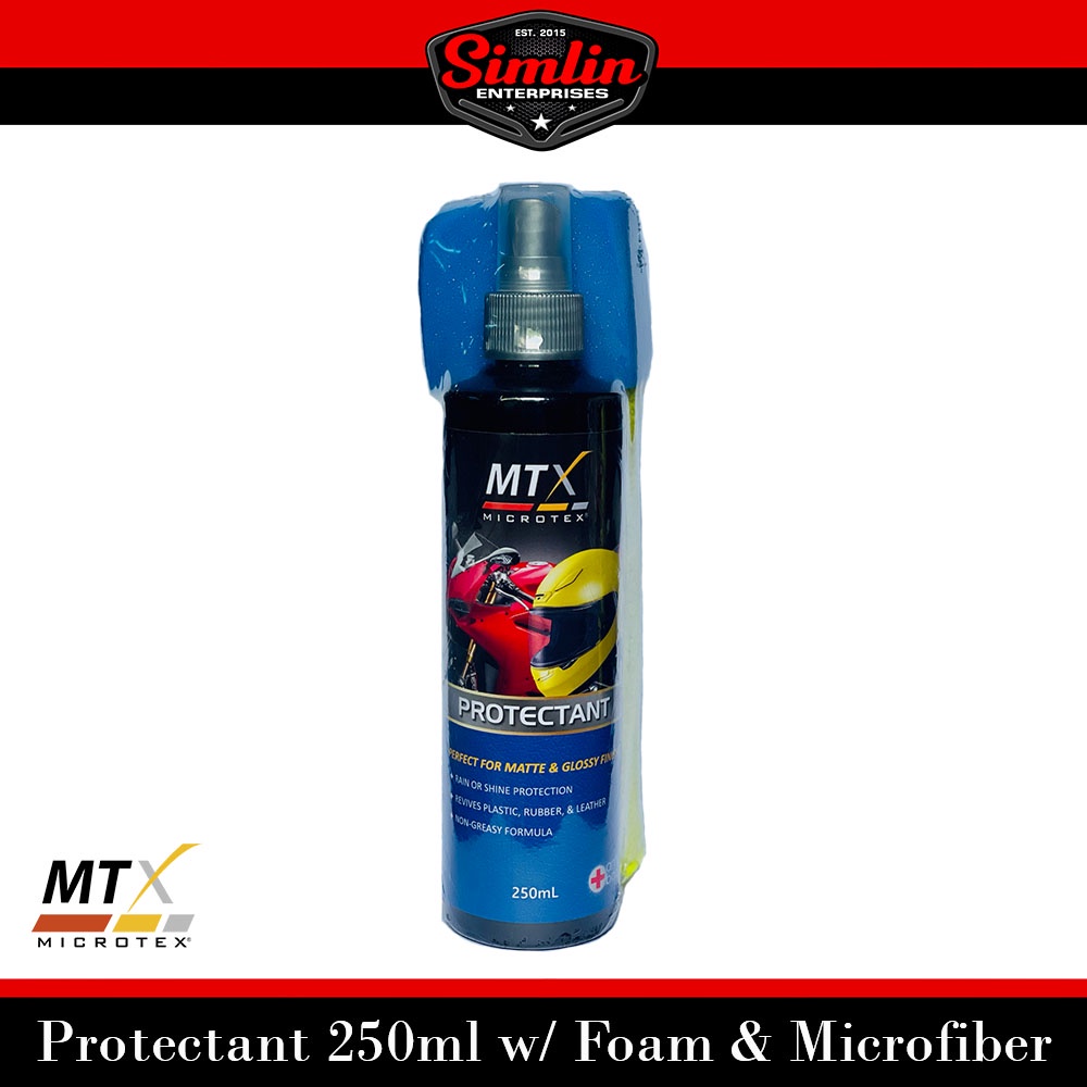 Motorcyle Protectant 250ml Microtex MTX w/ Free Uratex Foam and ...