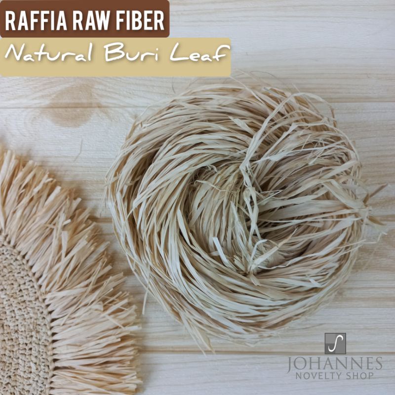 Raffia Buri Raw Fiber 100g Shopee Philippines