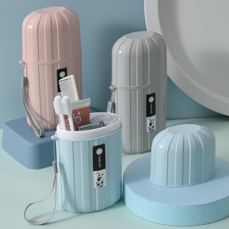 Large Size Toothbrush Toothpaste Storage Case Travel Toiletries Storage