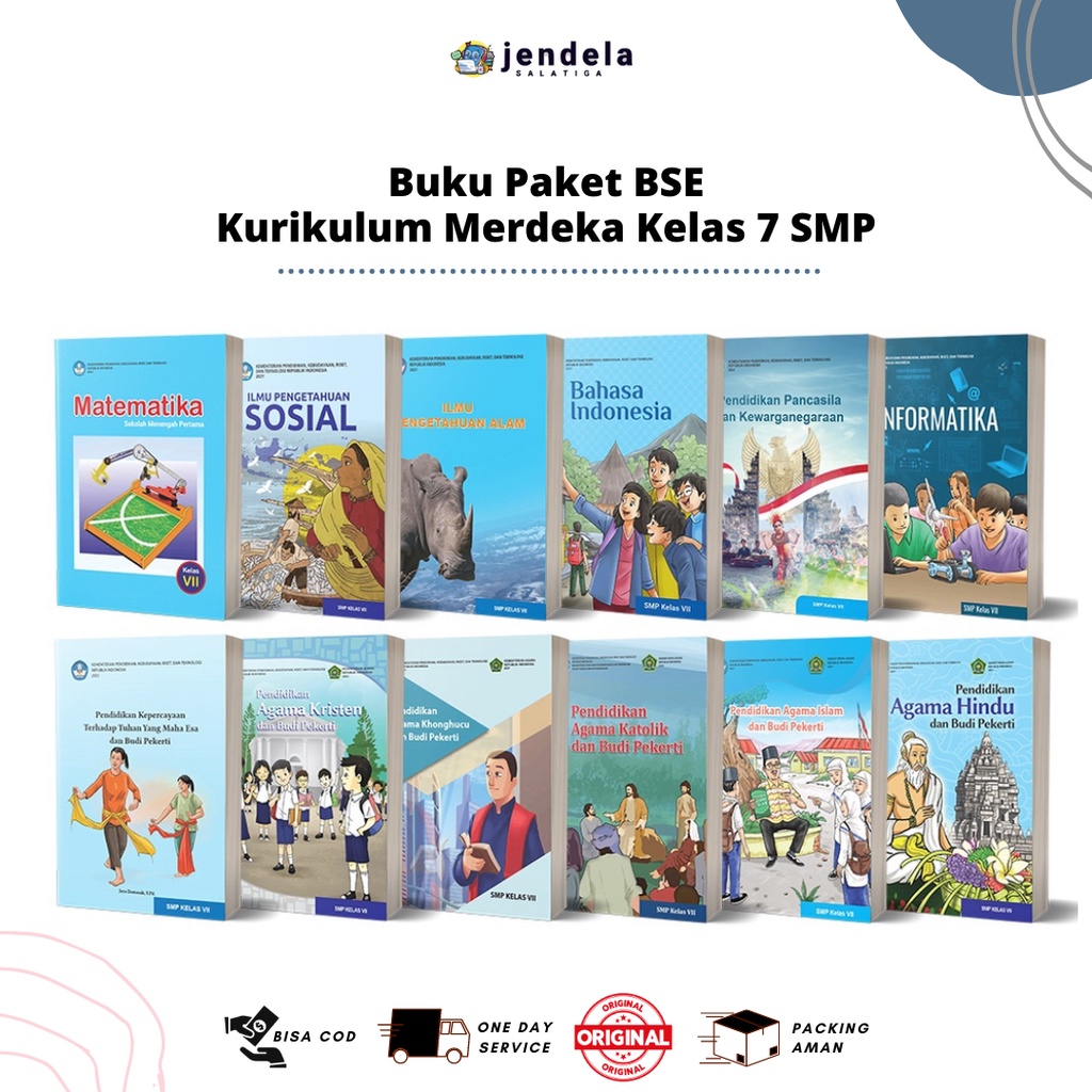 Bse Package Book 7th Grade Junior High School Merdeka Curriculum ...