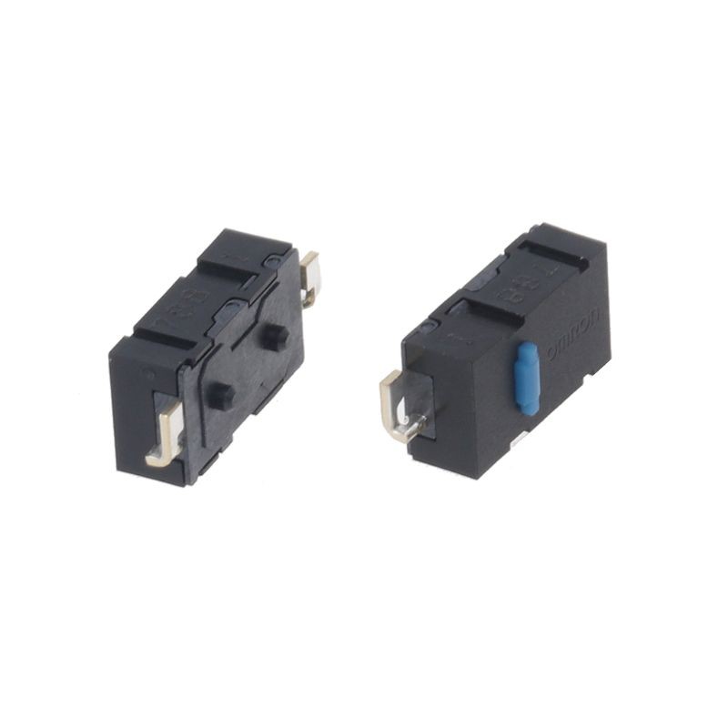 2PCsMouse Micro Switch Mouse Button Blue Dot Side Button for Anywhere ...