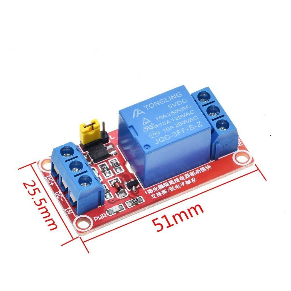 RELAY 5V 1 /2/4/8 CHANNEL OUTPUT 250VAC 30VDC 10A WITH OPTOCUPLER MODUL ...