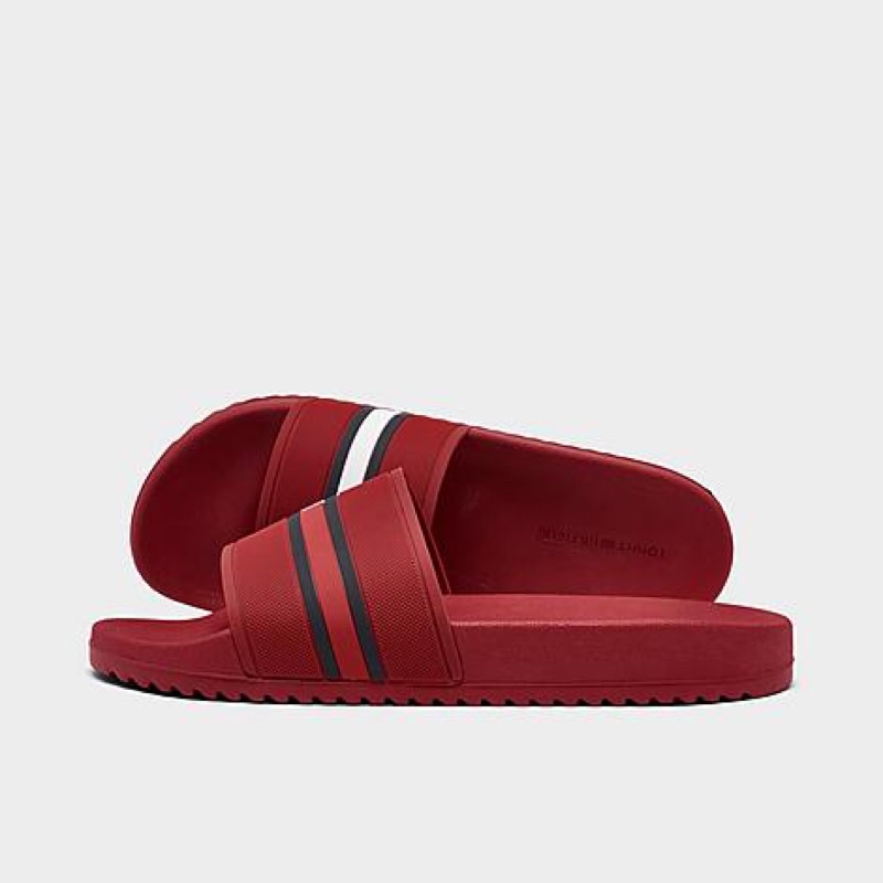 Tommy hilfiger hot sale sandals red