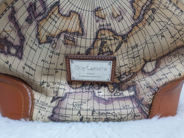 Preloved Guy Laroche Map handbag