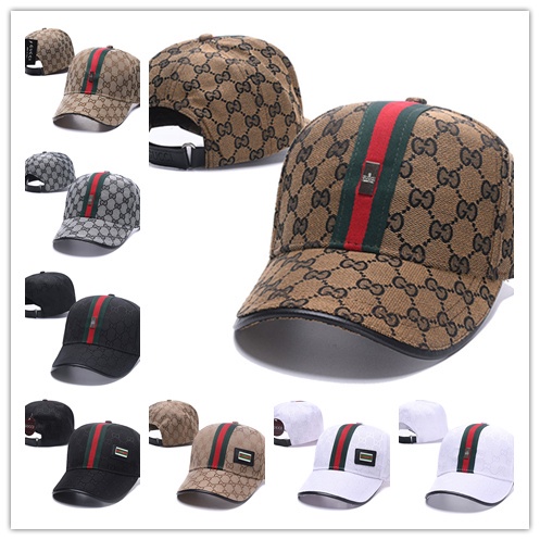 Gucci hat store stripe down middle