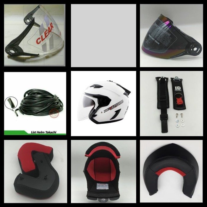 Nhk helmet hot sale visor replacement