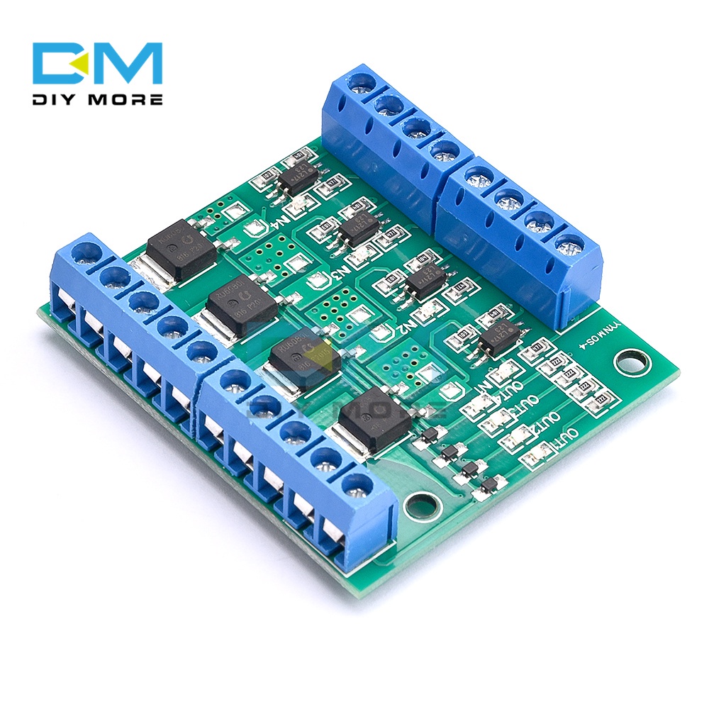 &4 Channel MOS Optocoupler Isolation Drive Module DC 320V PLC