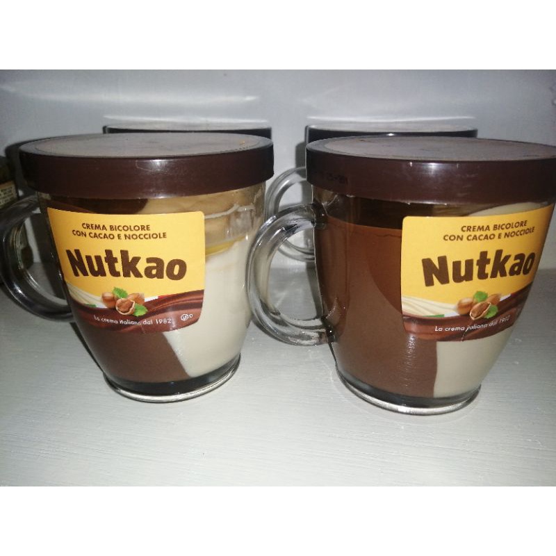 Nutkao ChocolateHazelnut Spread in Glass Handle Shopee Philippines