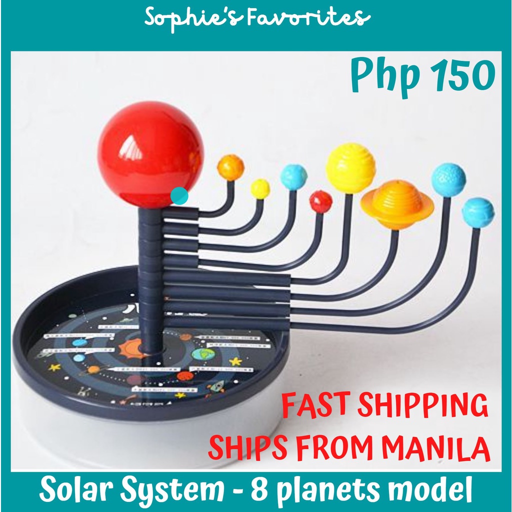 Planets Solar System - 8 Planets Model Educational Science Toy ONHAND ...