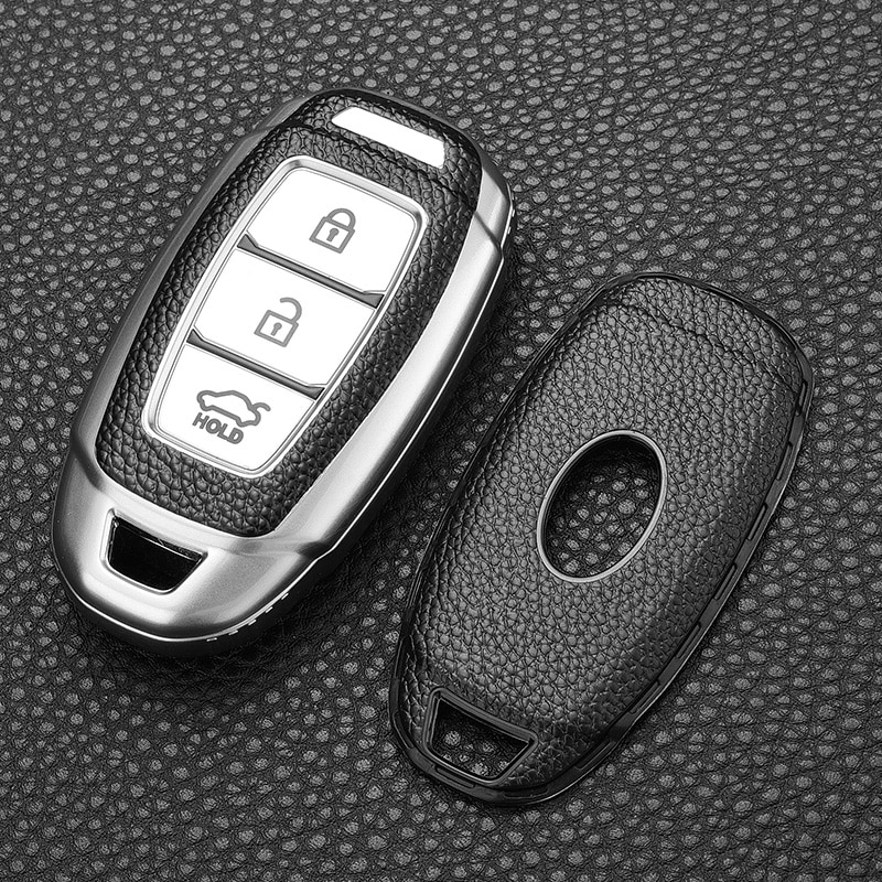 Car Key Case Cover For Hyundai i30 Ix35 Kona Encino Solaris Azera ...