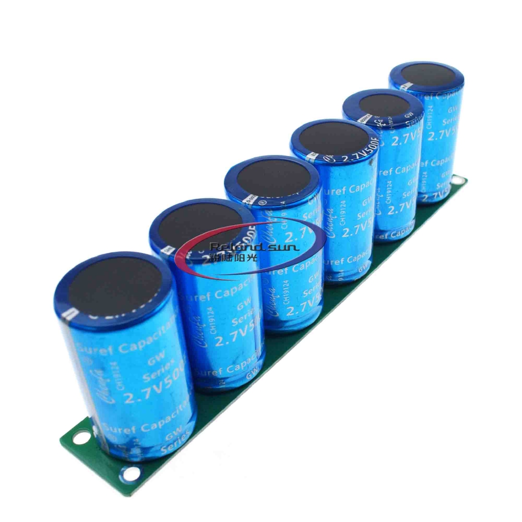 2.7V 500F Farad Electrolytic Two Feet Capacitor 16V 83F